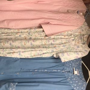Bundle of 3 housecoats